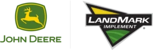 Landmark Implement and John Deer Logos